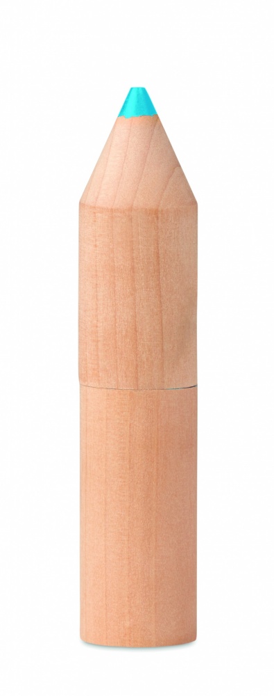 Logotrade promotional giveaway picture of: 6 pencils in wooden box